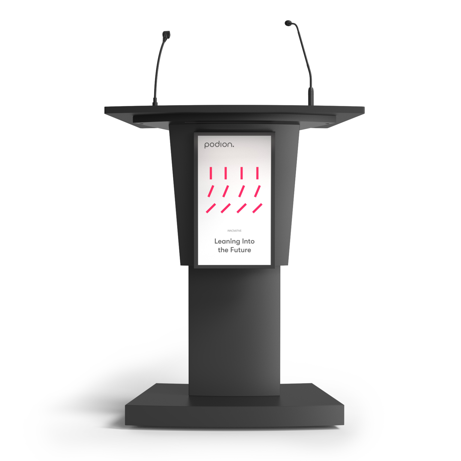 POD4FS Lectern Digital Signage, Height Adjustable & Portable