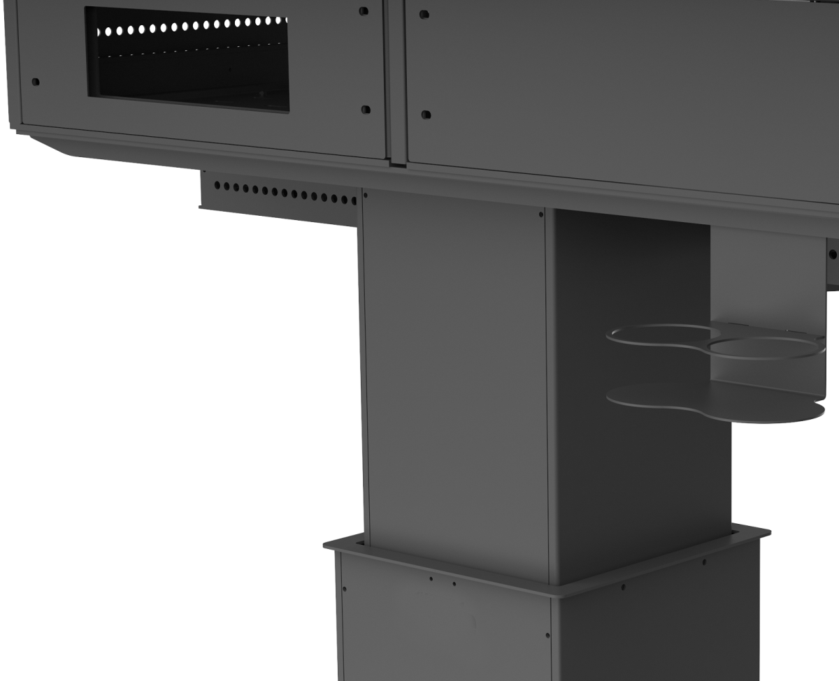 Multimedia Lectern MML-2-B | Height Adjustable & Customisable