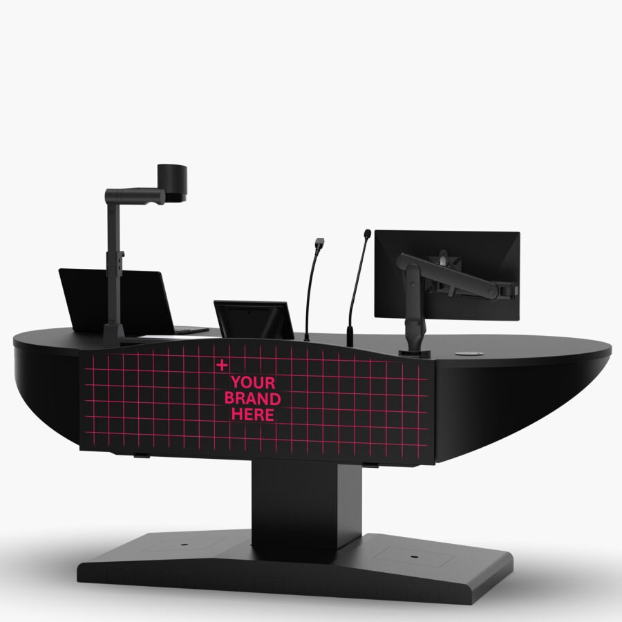 Skip to main content Skip to toolbar About WordPress Podion Global Live 1010 updates available 00 Comments in moderation New View product Purge cache WoodMart WPCode UpdraftPlus Howdy, Sam Edit Product Store Activity Edit product Add new product Product updated. View Product Product name Skip to Editor Permalink: https://podionglobal.com/product/mml-2/ ‎ Classic ModeFrontend Editor Gutenberg Editor Product description AI Map Address Opening hours Word count: 633 Last edited by Sam on January 16, 2026 at 2:23 am Preview Changes (opens in a new tab) Status: Published Edit Edit status Visibility: Public Edit Edit visibility Published on: Dec 28, 2019 at 00:06 Edit Edit date and time Duplicate This SEO analysis: OK Catalog visibility: Shop and search results Edit Copy to a new draft Move to Trash All categories Most Used Lecterns Other University of Melbourne Lecterns Accessories AV Podium Lecterns Multimedia Lecterns Touchdown Point Lecterns Wheelchair Lecterns AV Furniture AV Carts AV Kiosks AV Stands & Mounts Collaboration tables Accessories Battery Charger Holders Cable Management Control Panel Housings Microphones & Reading Lights Monitor Arms Rack Shelves Security Plates Storage Monash University Camera & TV Screen Lifts Components Bases Benchtops Body Signage Lecterns Racking Worktop Accessories + Add new category Multimedia lectern with 16RU rack, adjustable height & custom options Click the image to edit or update Remove product image Video Black multimedia lectern with logo panel, working peripherals & rack storage Multimedia lectern with lockable access panels for equipment installation and service Add product gallery images Add product 360 view gallery images Blank Template Slide Template Installed Version 6.7.31 Available Version 6.7.40 Unlock All Features All Brands Most Used + Add New Brand WPBakery Page Builder Preview Update Section title Height adjustment Every lectern has an internal actuator built-in to the column that provides a 300mm height adjustment range. Simply push a button to quickly and silently, raise or lower the entire work surface and rack mounted equipment to your most comfortable working height. Section title CSS Animation: fadeIn 785mm Section title 31in Section title CSS Animation: fadeIn 1085mm Section title 42in Section title CSS Animation: fadeIn 5 Years Single Image Add image Image: 3822CSS Animation: fadeIn Single Image Add image Image: 3823CSS Animation: fadeIn Section title CSS Animation: fadeIn Technology at your fingertips Section title CSS Animation: fadeIn Benchtop Our benchtops provide generous space for technology to be neatly integrated, within easy reach, for a seamless presentation experience. Popular choices include a wireless lapel microphone system and charging dock, gooseneck microphone, LED reading light, monitor arms, keyboard, mouse, document cameras, touch panel, laptop connection plate, audio output plate and more if required. CSS Animation: fadeIn Benchtop size: 1500mmW x 920mmD Material: Commercial grade MDF board and features seamless curved edging that is void of any sharp corners. Laminate finish: Available in various patterns, with everything from solid colour finishes, to marble look, quartz or even wood grain! Optional 2Pac paint finish: Durable 2Pac finish that is resistant to moisture and staining, simple to clean and easily repairable. The non-reflective finish ensures there is no blinding glare from the theatrical spotlights, typically used in large venues. CSS Animation: fadeIn Single Image Add image Image: 4964CSS Animation: fadeIn Custom Section title CSS Animation: none Cup holder Our twin cup holder keeps your beverages off the working surface and minimizes the risk of nasty spills. It's conveniently mounted to the top racking chassis. You will find that it is always within easy reach, even after adjusting the height of the lectern to your most comfortable height. CSS Animation: none Single Image Add image Image: 4876 SEO Schema Focus keyphraseHelp on choosing the perfect focus keyphrase(Opens in a new browser tab) Determine how your post should look in the search results. Preview as: Mobile resultDesktop result Url preview: Podion Global podionglobal.com SEO title preview: MML-2 Multimedia Lectern with 16RU AV Rack Meta description preview: Multimedia lectern with electric height adjustment, lockable 16RU rack storage & logo panel. Configurable options & accessories with quick-shipping. Shopping data preview: Price $0.00 Availability In stock SEO title MML-2 Multimedia Lectern with 16RU AV Rack Slug Meta description Multimedia lectern with electric height adjustment, lockable 16RU rack storage & logo panel. Configurable options & accessories with quick-shipping. General Inventory Shipping Linked Products Attributes Advanced Custom fields Yoast SEO Get more options Restrictions Tabs Regular price ($) Sale price ($) Schedule Price display Extra price label General Layout Style Sidebar Tabs General Permanent "New" label Enable this option to make your product have "New" status forever. Mark product as "New" till date Specify the end date when the "New" status will be retired. NOTE: "Permanent "New" label" option should be disabled if you use the exact date. Grid swatch attribute to display Choose attribute that will be shown on products grid for this particular product Hide related products You can hide related products on this page Exclude variation products on grid Product video URL URL example: https://www.youtube.com/watch?v=LXb3EKWsInQ Map Address Opening hours Multimedia lectern designed for medium to large teaching, training and presentation spaces, including university lecture theatres, conference and convention centres, corporate venues, hotels, event venues and council chambers. Available as an in-stock, quick-ship lectern or with custom branding, colours and finishes, AV options and accessories to suit project requirements and specifications. Features For the AV Integrator 16RU steel rack enclosure with optional slide-out rack trays and security plates 1500mm W × 920mm D worktop with optional cut-outs specified at time of manufacture Removable panels allow secure, authorized access for equipment installation and servicing Integrated cable management provides a clean internal cable pathway from floor box to worktop Natural convection cooling supports reliable operation of installed AV equipment Steel body construction provides structural rigidity and long-term durability Optional locking caster wheels allow the lectern to be rolled within a space or into storage. For the Presenter Electric height adjustment raises and lowers the worktop and rack together for seated or standing use Ergonomic worktop layout places presentation equipment comfortably within reach Low-glare worktop reduces surface reflections from room and stage lighting Integrated cup holder provide a designated place for drinks during use Optional under-worktop drawer offers storage for small personal items Branding and Add-ons Custom colours, finishes and logo applications to suit your space Optional extras to enhance mobility, functionality, storage and security Range of compatible accessories to complete your setup Technical Details Measurements Total rack storage 16RU Rack space (front) 2 x 5RU Rack space (rear) 2 x 3RU Logo panel 1150mm W x 370mm H Height adjustment range 785mm - 1085mm Worktop 1500mm W x 920mm D Base Material Worktop MDF Body Steel Standard Features Twin cup holder Yes Security locks Keyed-alike or combination locks Branding Logo applications Vinyl wraps, decals, cut-outs or magnetic signage Colours & Finish Standard Grey worktop White or black front panel Black body and base Custom Non-standard colours Gloss or matte Timber finish Download Datasheet 5-Year Warranty Quick Ship Worldwide Shipping No Assembly Required MML-2 Multimedia Lectern with 16RU AV Rack Add images to product gallery Filter media Filter by type Filter by date Search media Media list Showing 81 of 3252 media items Attachment Details Image filter MML-3-multimedia-height-adjustable-lectern-.jpg January 16, 2026 138 KB 1600 by 1600 pixels Edit Image Alt Text Multimedia lectern in black with logo panel, height adjustment and 16RU racking Learn how to describe the purpose of the image (opens in a new tab). Leave empty if the image is purely decorative. Title Caption Description Multimedia lectern in black with logo panel, height adjustment and 16RU racking File URL: Required fields are marked * Replace media Upload a new file To replace the current file, click the link and upload a replacement file. Remove background Remove background To remove the background, click the link. Regenerate Thumbnails Selected media actions