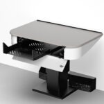 Freestanding wall teachers touchdown point for universities